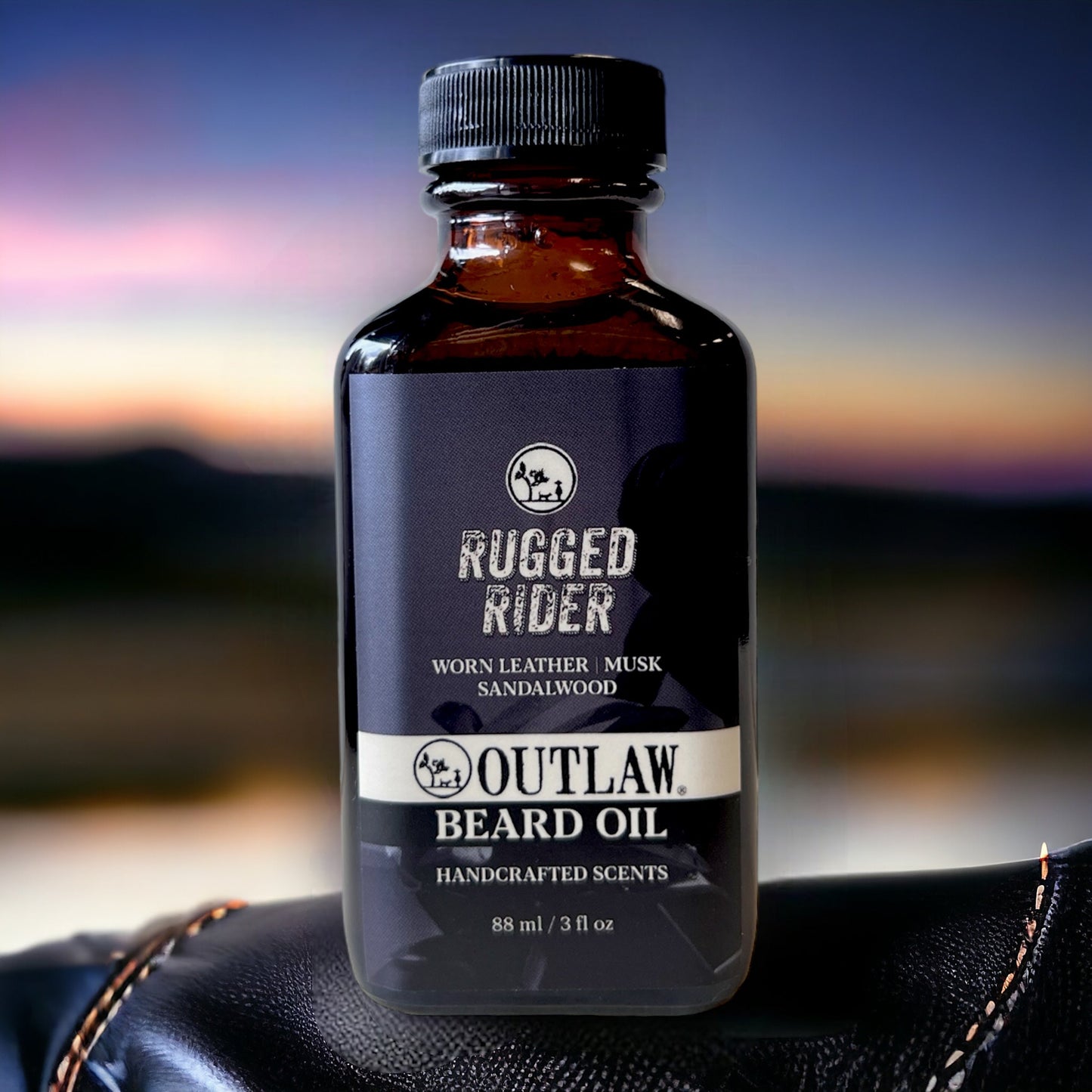 Aceite para barba y elixir para el cabello Rugged Rider - Paquete de 6