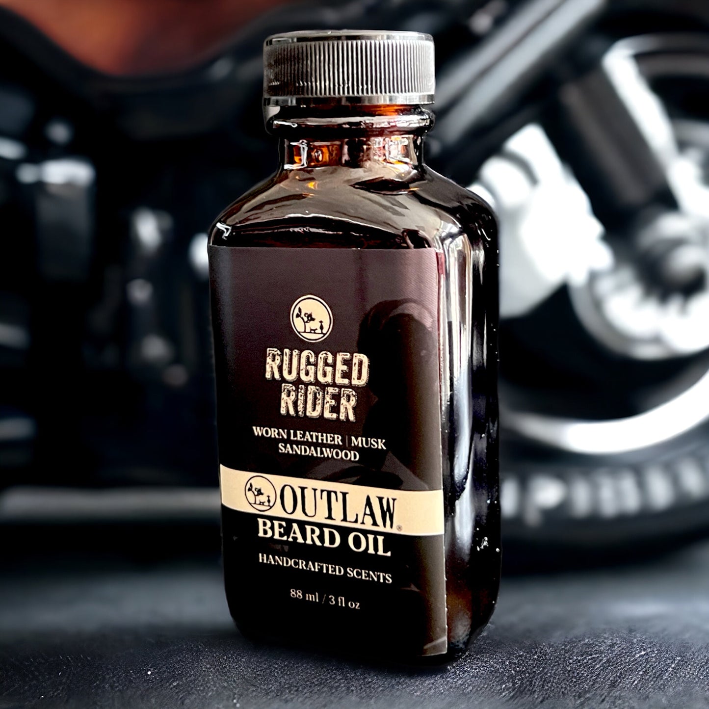 Aceite para barba y elixir para el cabello Rugged Rider - Paquete de 6