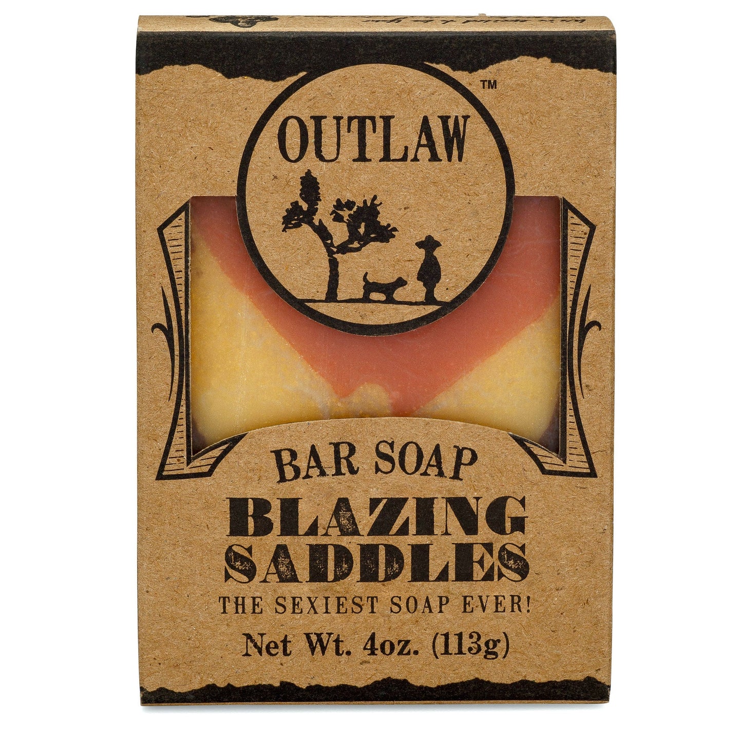 Leather Scented soap by Outlaw