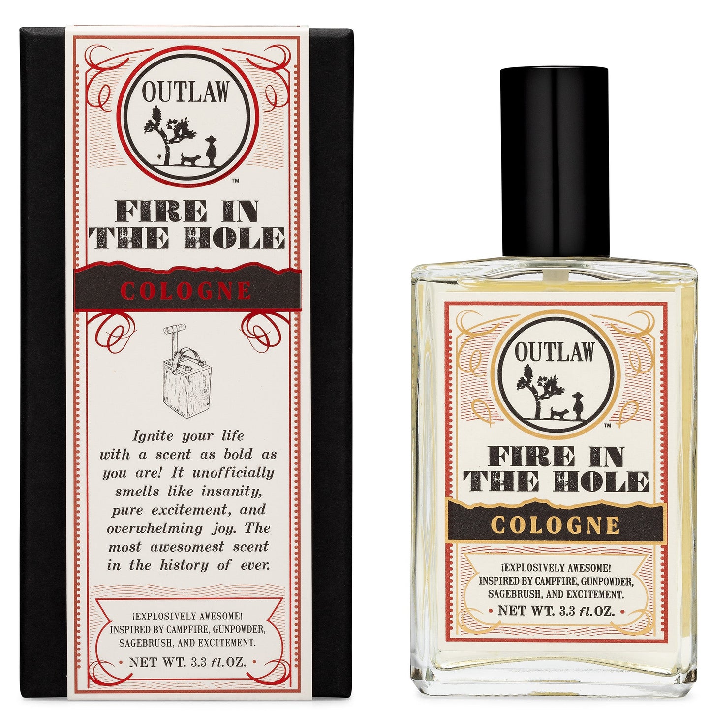 Fire in the Hole Campfire Spray Cologne - 6 Pack